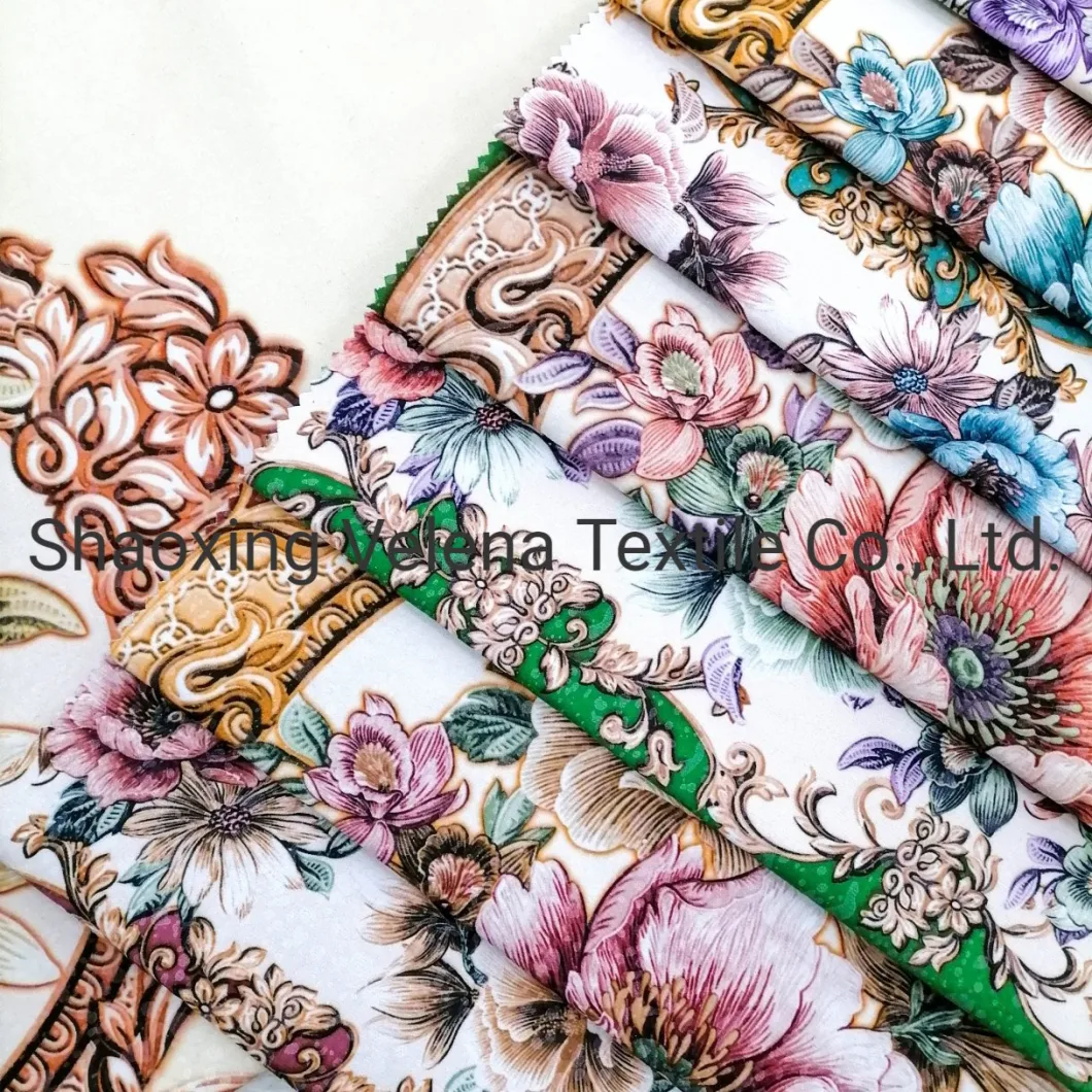 High Quality Polyester Venisia Fudan FDY Velvet Imitation Embroidery Print Upholstery Furniture Sofa Textile Fabric